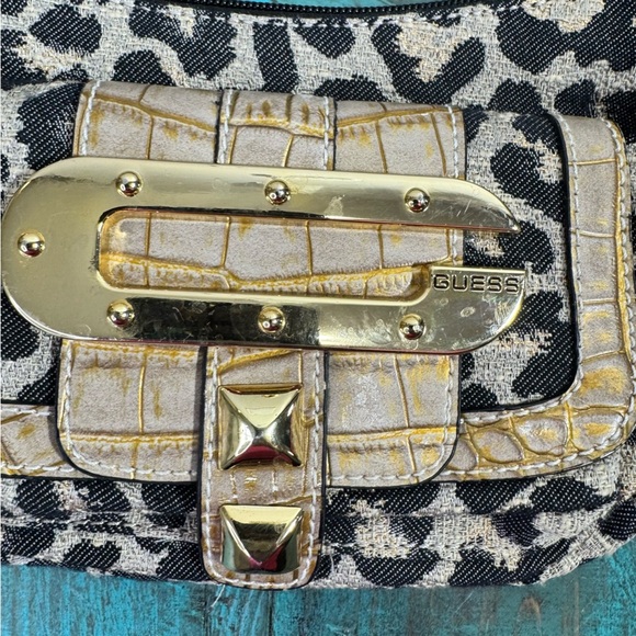 Vintage Y2K Jungle Cat Mini Purse Clutch Animal Print - Picture 3 of 13